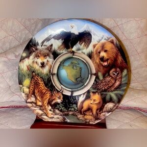 Earth Day 25th Anniversary N. America Coll. Plate by Todd Clausnitzer (1994)